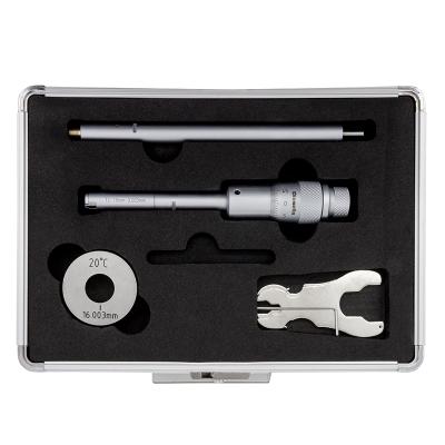 Internal 3-Point Micrometer 12-16 mm with extensions and setting ring